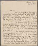 Autograph letter signed to John Payne Collier, 6 February 1819