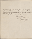 Autograph letter signed to John Payne Collier, 6 February 1819