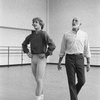 Jerome Robbins rehearsing Other Dances with Mikhail Baryshnikov