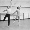 Jerome Robbins rehearsing Other Dances with Mikhail Baryshnikov