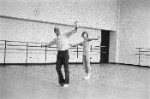 Jerome Robbins rehearsing Other Dances with Mikhail Baryshnikov