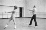 Jerome Robbins rehearsing Other Dances with Mikhail Baryshnikov