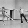 Jerome Robbins rehearsing Other Dances with Mikhail Baryshnikov