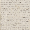 Autograph letter signed [the address is to Percy], 9 March 1819