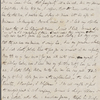 Autograph letter signed [the address is to Percy], 9 March 1819