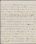 Autograph letter signed [the address is to Percy], 9 March 1819