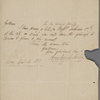 Autograph letter signed to Brooks, Son & Dixon, 4 April 1819