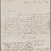 Letter (draft) signed to Archibald Constable, 5-6 May 1819