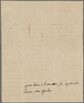 Autograph letter signed to Teresa Guiccioli, 15 May 1819