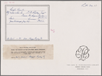 Autograph letter signed to P.B. Shelley, [8] July 1819