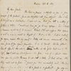 Autograph letter signed to P.B. and M.W. Shelley, 6 September 1819