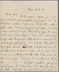 Autograph letter signed to P.B. and M.W. Shelley, 6 September 1819