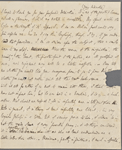 Autograph letter signed to P.B. and M.W. Shelley, 6 September 1819
