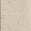 Autograph letter signed to M.W. Shelley, 12 September 1819