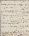 Autograph letter (draft) signed to Thomas Love Peacock, 26 September 1819
