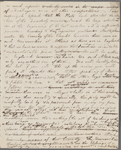 Autograph letter (draft) signed to Thomas Love Peacock, 26 September 1819