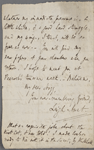 Autograph letter signed to Thomas Jefferson Hogg, 26 October 1819