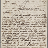 Autograph letter signed to Brooks, Son & Dixon, 30 October 1819