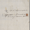 Autograph letter signed to Brooks, Son & Dixon, 30 October 1819