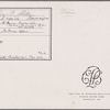Autograph letter signed to Brooks, Son & Dixon, 30 October 1819