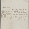 Autograph letter signed to Maria and John Gisborne, 14 December 1819