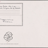 Autograph letter signed to John Hanson, 21 June 1809