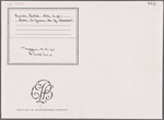 Autograph letter signed to John Hanson, 21 June 1809