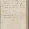 Holograph poem, "On Parting"