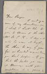 Autograph letter signed to Samuel Rogers, 27 March 1813