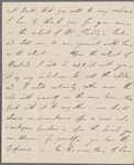 Autograph letter signed to Thomas Claughton, 4 September 1814