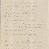 Holograph poem, "To E. N. Long"