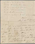 Holograph poem, "To E. N. Long"