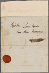 Autograph letter signed to Lord Byron, 17 October 1818