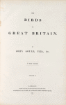 The birds of Great Britain
