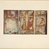 1. Hl. Silverster den Drachen bindend. Doppelkirche der hll. Silverster und Martin von Tours. Von Leo IV. (847-855); 2. Kreuzigung. Basilika des hl. Klemens. Unter Leo IV. (847-855);  3. [a] Frauen am Grabe, [b] Höllenfahrt, [c] Hochzeit zu Kana. Basilika des hl. Klemens. Unter Leo IV. (847-855).