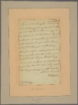 Letter to Mrs. Levingston