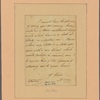 Letter to Mrs. Livingston