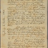 Letter to Francis Hopkinson [Philadelphia]