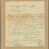 Letter to William Bayard