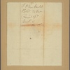 Letter to William Bayard