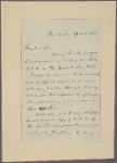 Letter to H[enry] S[tephens] Randall, Albany [N. Y.]