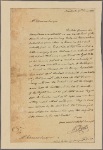 Letter to Johannes Lawyer, Schohary or the Mohawrks Country in the County of Albany