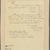 Letter to A[braham] Hart