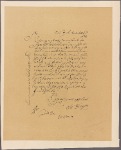 Letter to Governor William Penn, Pennsylvania