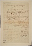 Letter to A[braham] De Peyster, S[amuel] Staats, R[obert] Walter, Rip Van Dam, John Barberie T[homas] Byerley