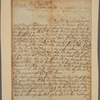 Letter to [Governor Benjamin Fletcher, New York.]