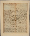 Letter to [Governor Benjamin Fletcher, New York.]
