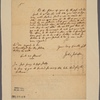 Letter to -- --