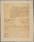 Letter to -- --