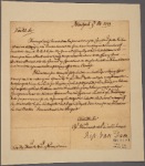 Letter to the Governor of Pennsilvania [Patrick Gordon]